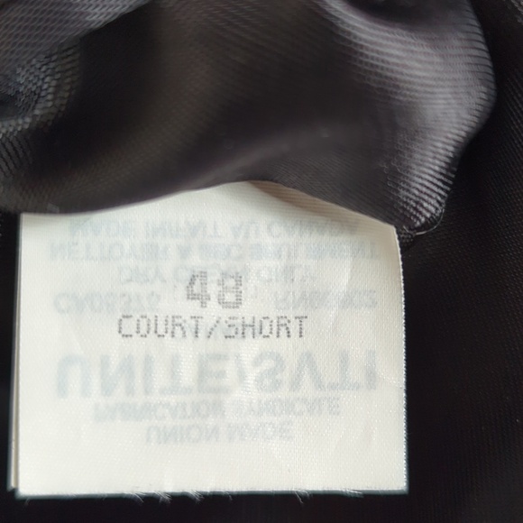 Oscar De La Renta Charcoal Grey w/Blue Pinstripe Virgin Wool Blazer - Picture 14 of 16